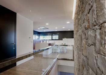 paredes interiores con piedra natural, Paredes interiores con piedra natural, Piedramaestrazgo piedra natural